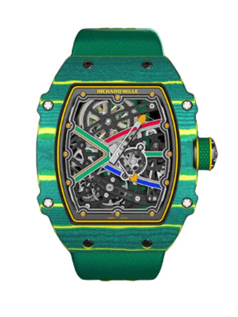 richard mille verde|richard mille watch maker.